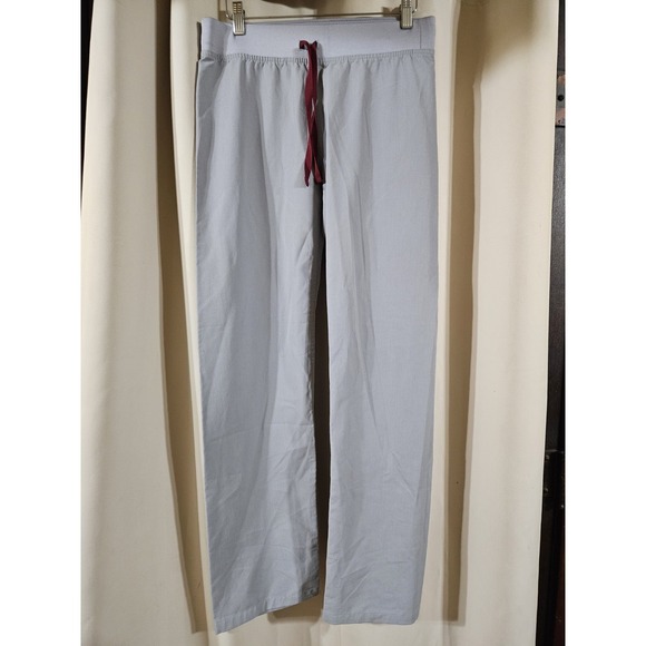 FIGS Women's Scrub Pants Lot Of 2 Size Small/Tall Gray Black Straight Leg Jogger - Picture 2 of 5